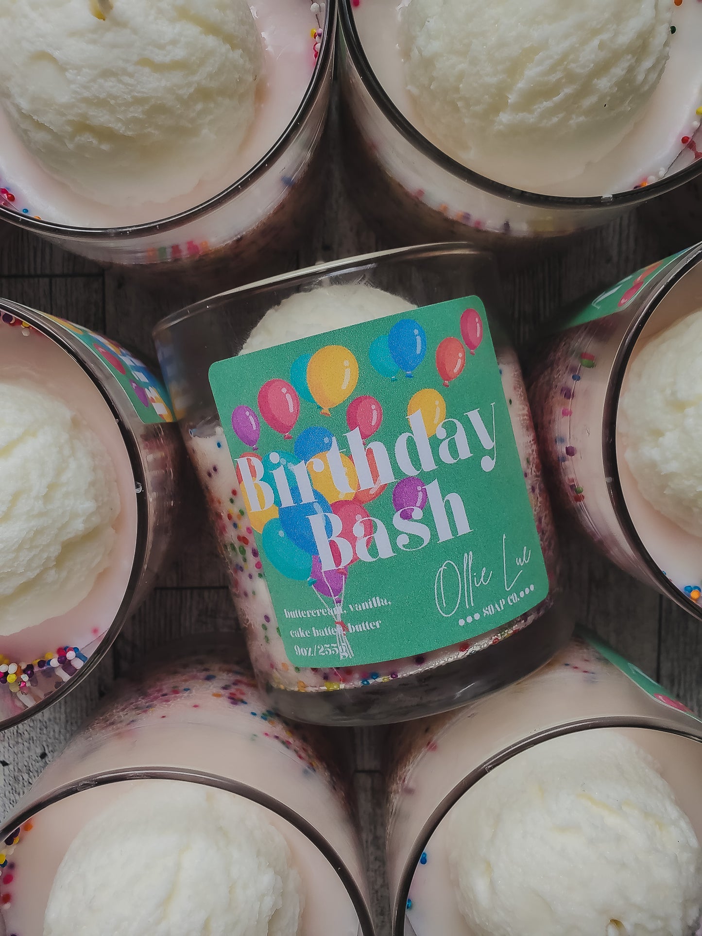 Birthday Bash Artisan Candle