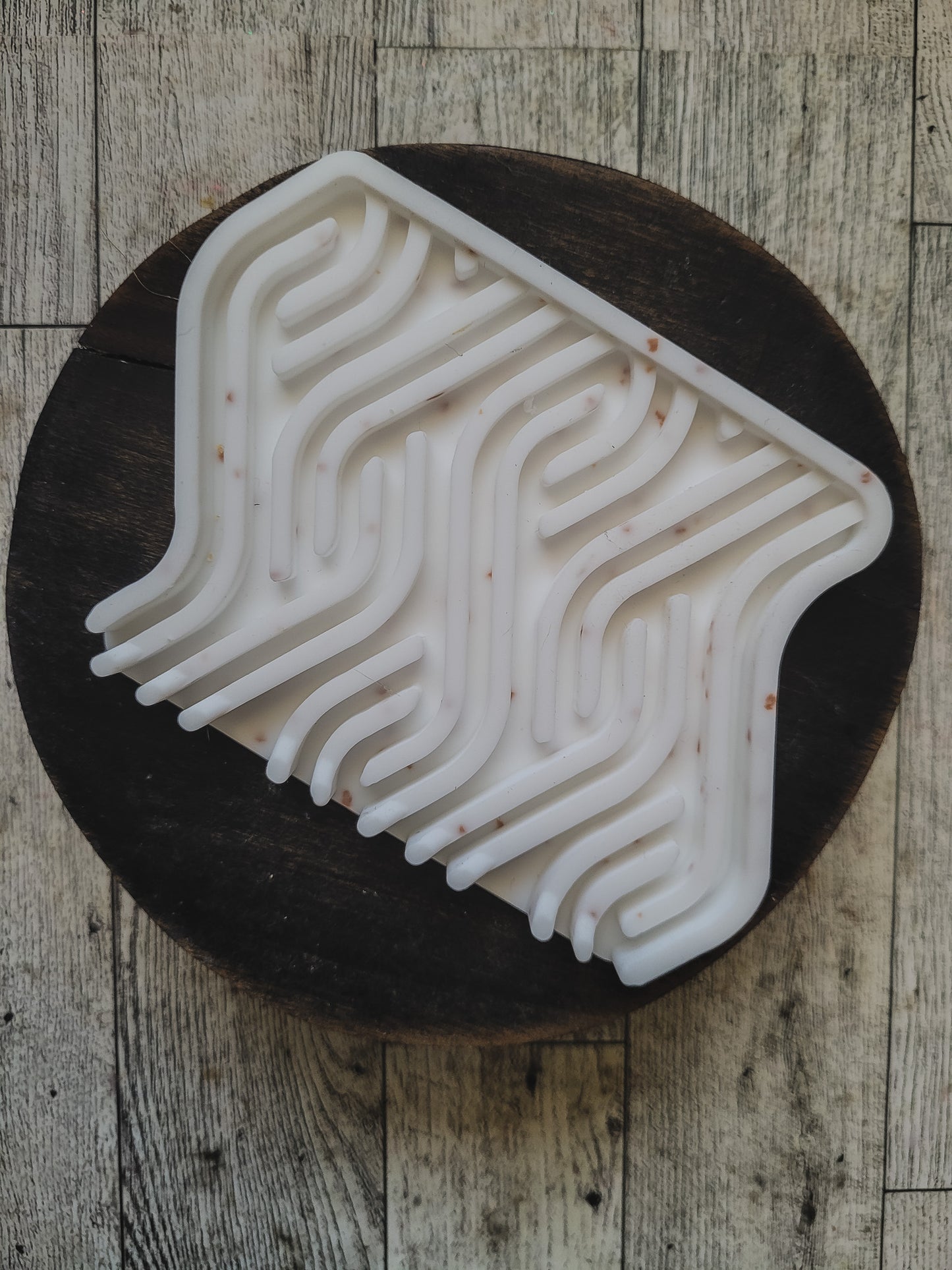 Soap Dish - Silicone - White