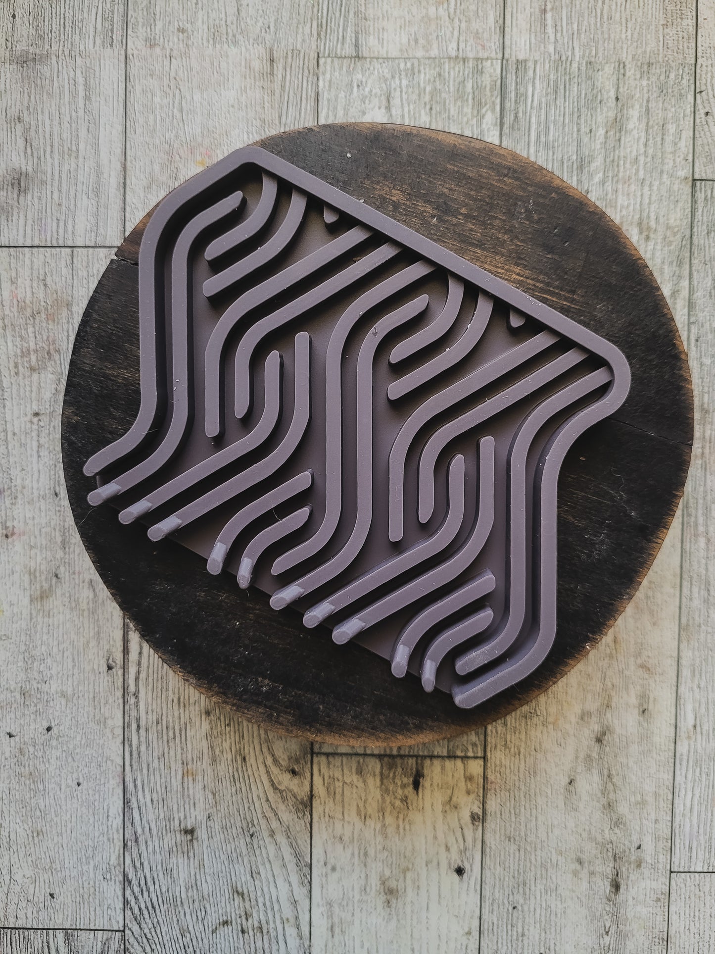 Soap Dish - Silicone - Gray