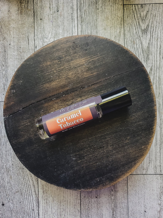 Caramel Tobacco Scented Roller - Perfume Oil