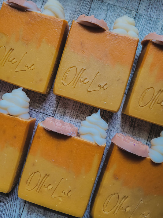 Pumpkin + Waffles Bar Soap