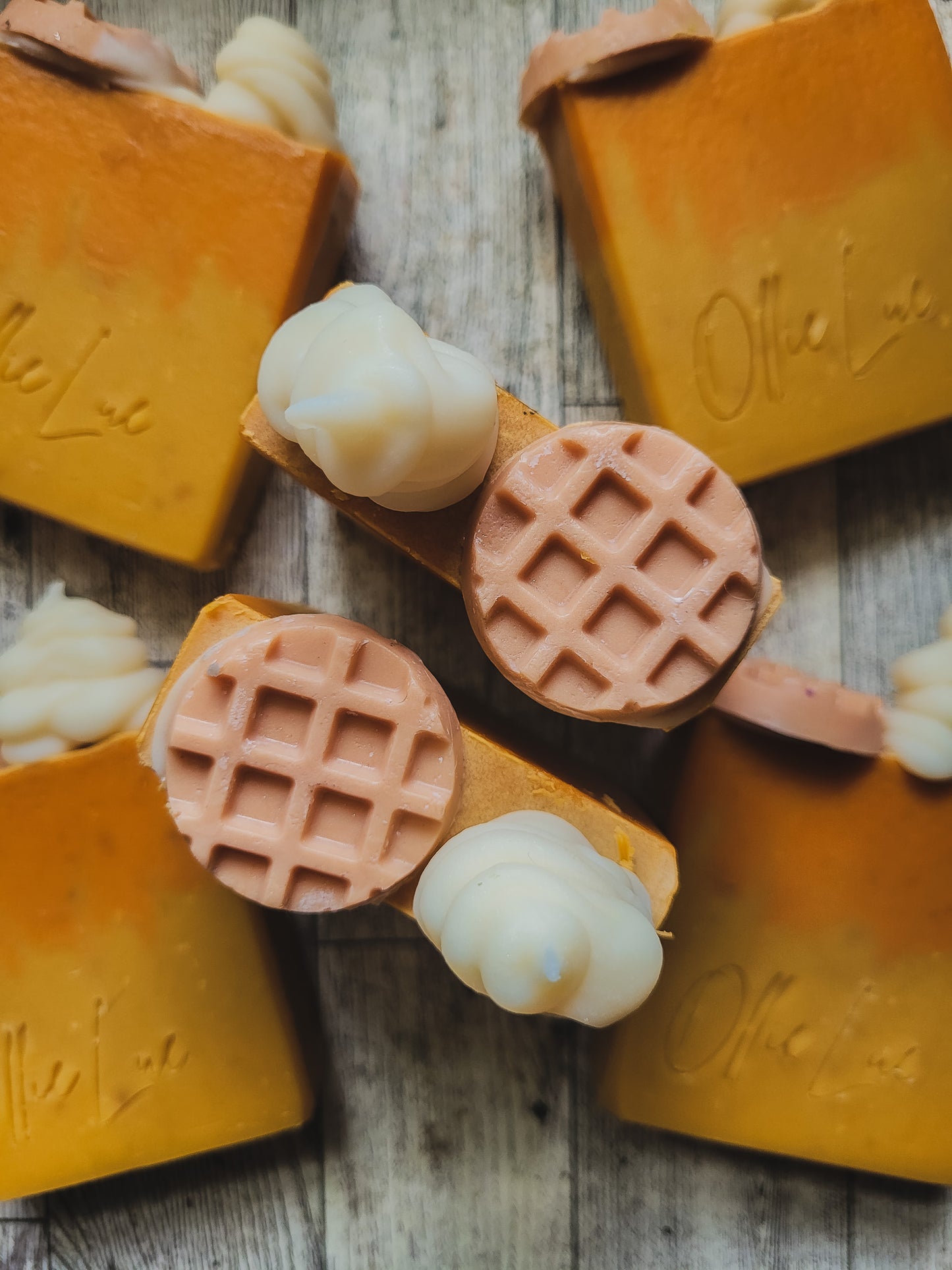 Pumpkin + Waffles Bar Soap