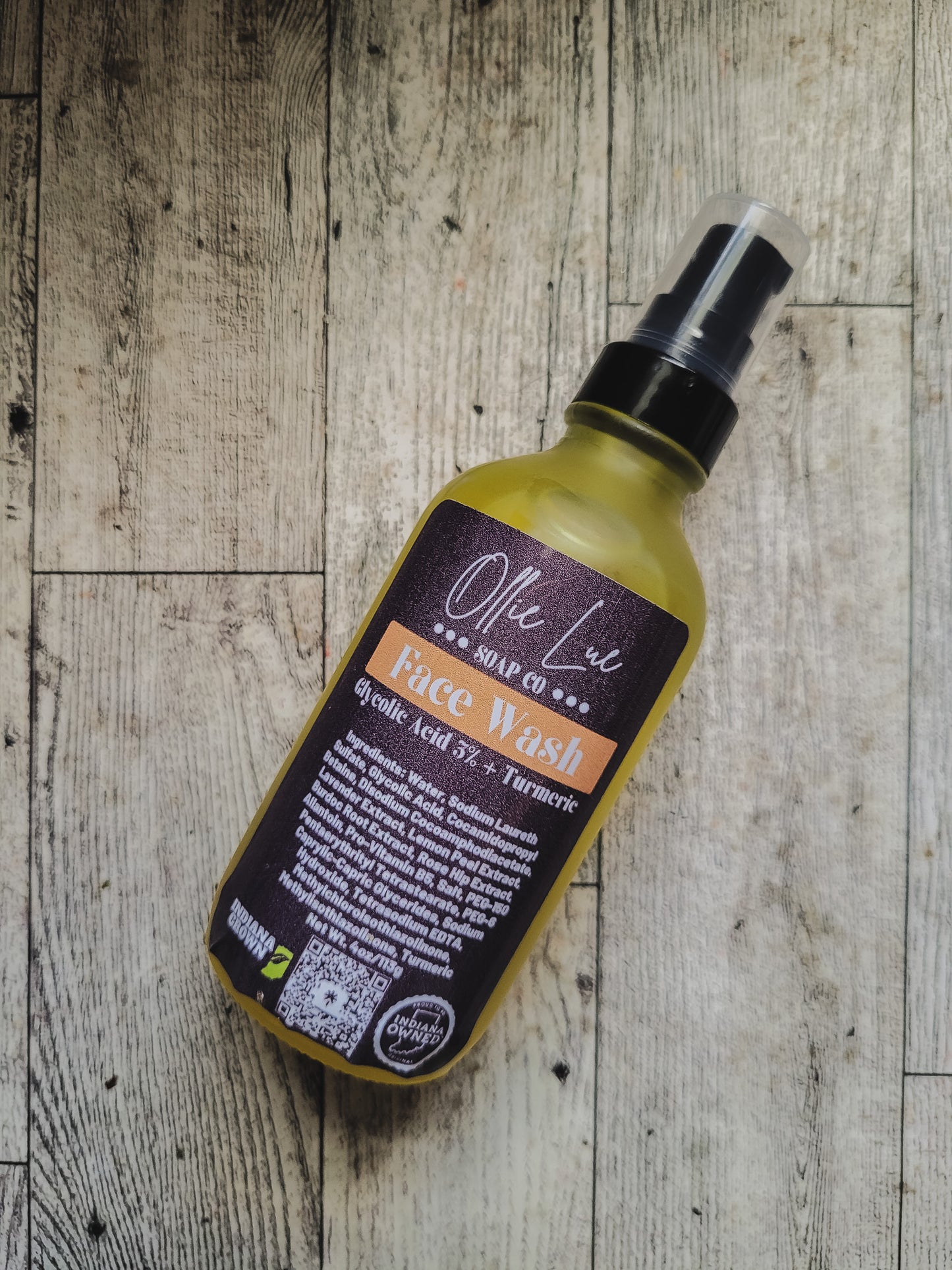 Face Wash - Glycolic Acid 3% and Turmeric