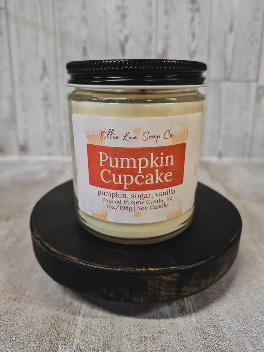 Pumpkin Cupcake Candle