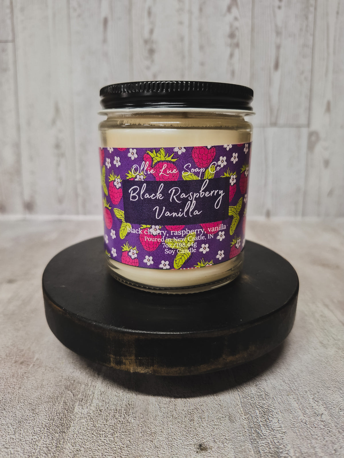 black raspberry scented with fruit style background