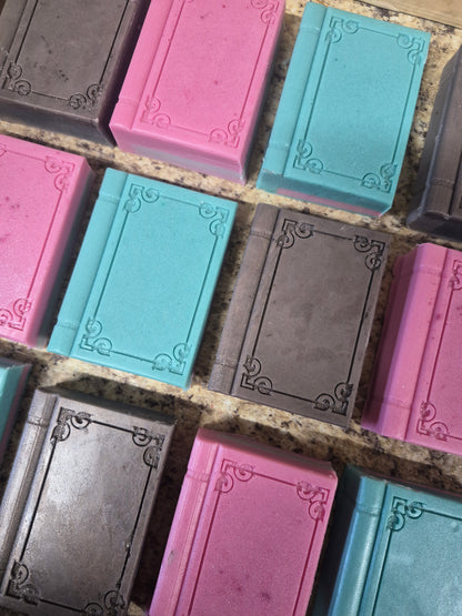 assorted book soaps