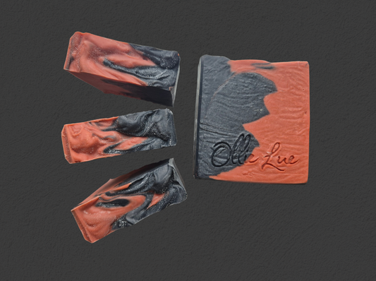Charcoal & Rose Clay Bar Soap